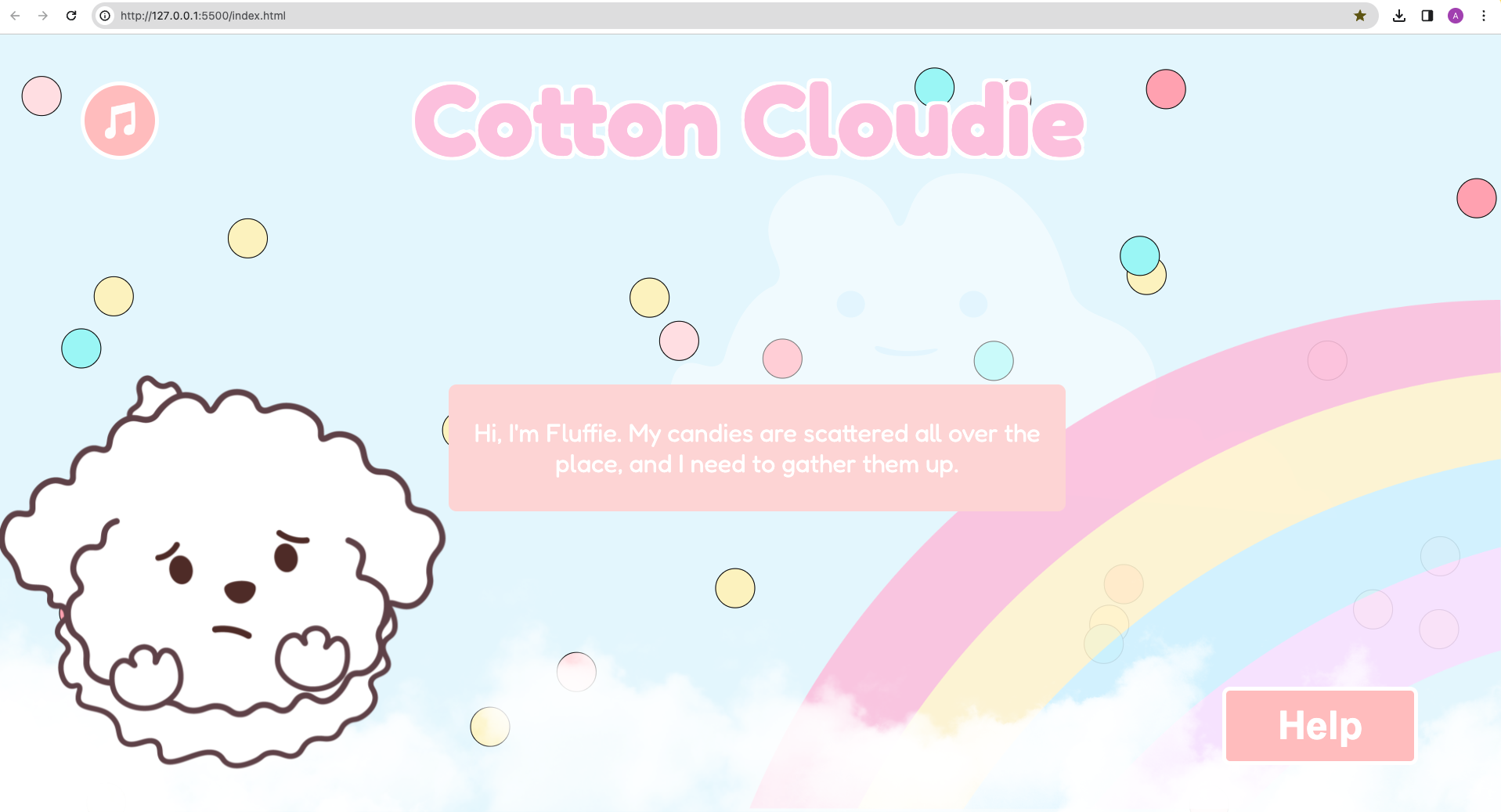 Cotton Cloudie — original project visual