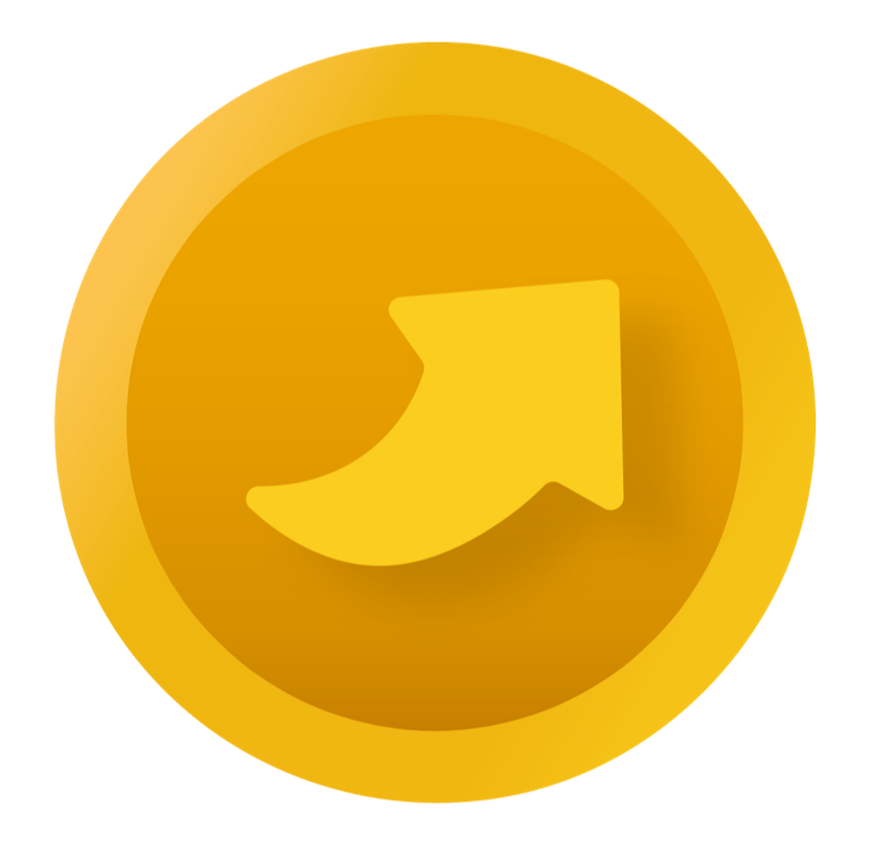 Growth points icon